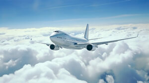 vestale-societe-secteur-activite-aeronautique Avion dans le ciel
